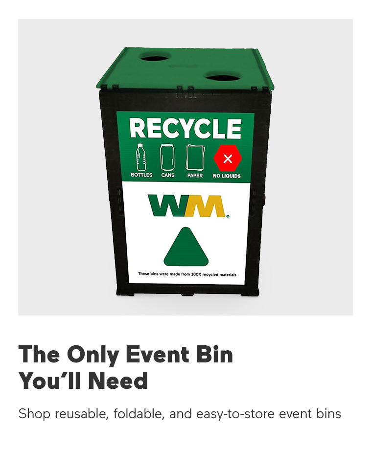 Shop Reusable Event Bins